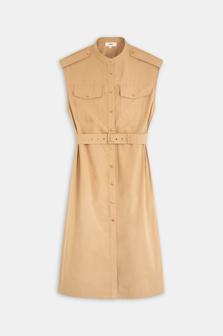 Cassim Midi Dress - Camel